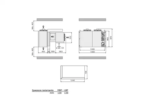 RIVACOLD PTM080Z012 1 моноблок RIVACOLD PTM080Z012