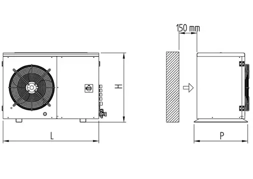 Сплит-система RIVACOLD THUH135Z0211DF