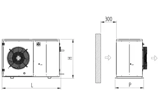 Сплит-система RIVACOLD THUH140Z1212DF