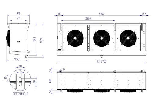 Сплит-система RIVACOLD SXL363Z052RVC