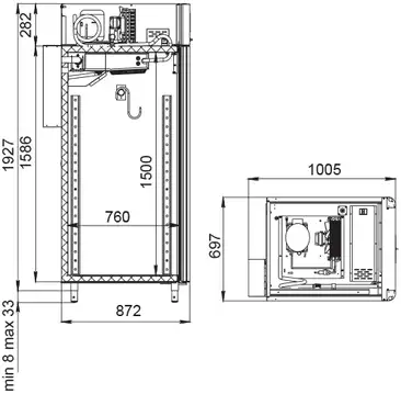 Шкаф для вызревания мяса Polair CS107 Meat (тип 1)