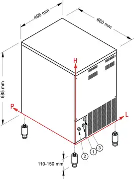 Льдогенератор NTF SLF 190 A