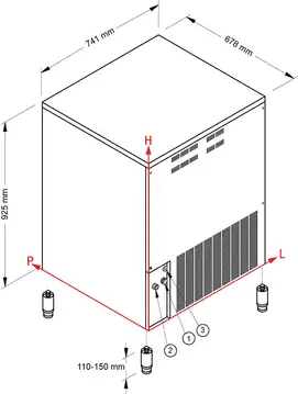 Льдогенератор NTF SLF 320 A