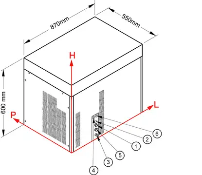 Льдогенератор NTF SM 500 A