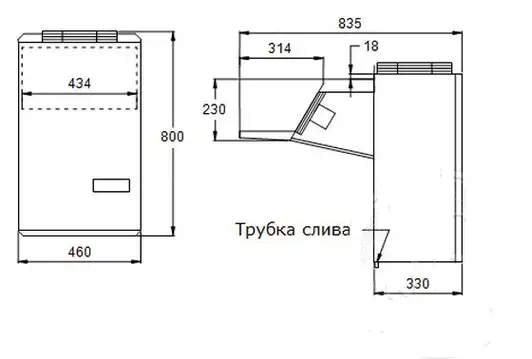 Холодильный моноблок Ариада AMS 120
