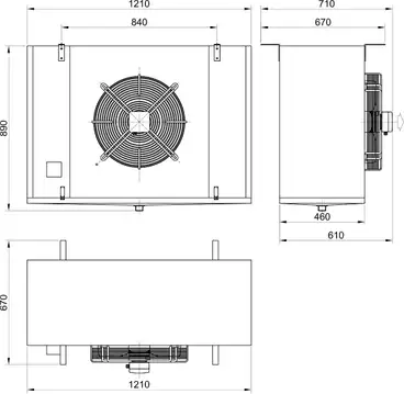 Intercold_MSM6136-3 Сплит-система среднетемпературная Intercold МСМ 6136