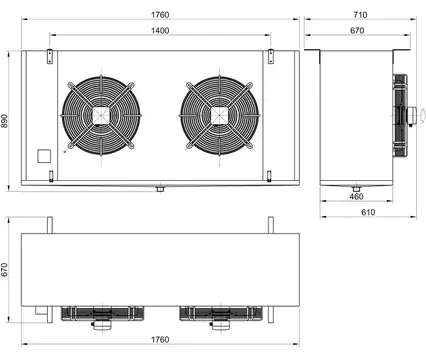 LCM 6131-3 Сплит-система низкотемпературная Intercold LCM 6131