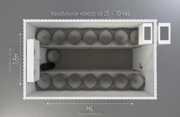 Как подобрать холодильную камеру для пива