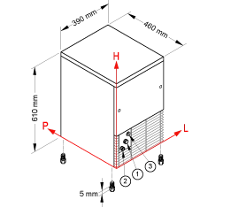 Льдогенератор Brema CB 246 W Льдогенератор Brema CB 246 W