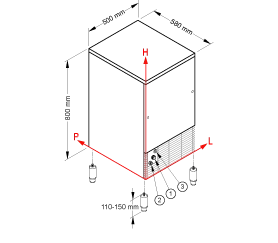 Льдогенератор Brema CB 425 W Льдогенератор Brema CB 425 W