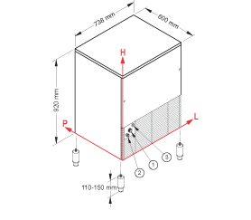 Льдогенератор Brema CB 640 W Льдогенератор Brema CB 640 W