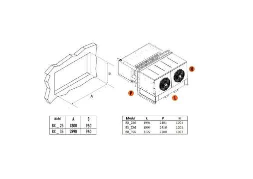 моноблок RIVACOLD BXM256Z052 моноблок RIVACOLD BXM256Z052