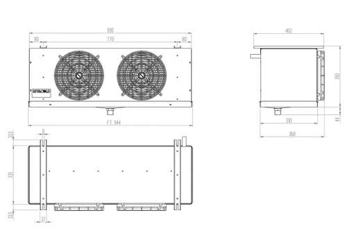 Сплит-система RIVACOLD STM022Z012 Сплит-система RIVACOLD STM022Z012