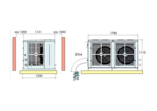 Сплит-система RIVACOLD STH370Z012DF Сплит-система RIVACOLD STH370Z012DF