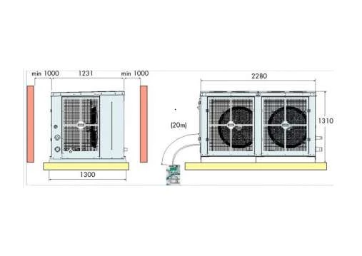 Сплит-система RIVACOLD STH450Z012DF Сплит-система RIVACOLD STH450Z012DF