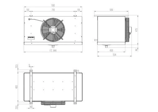 Сплит-система RIVACOLD SXM235Z022RVC Сплит-система RIVACOLD SXM235Z022RVC