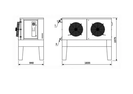 Сплит-система RIVACOLD SXM250Z042RVC Сплит-система RIVACOLD SXM250Z042RVC