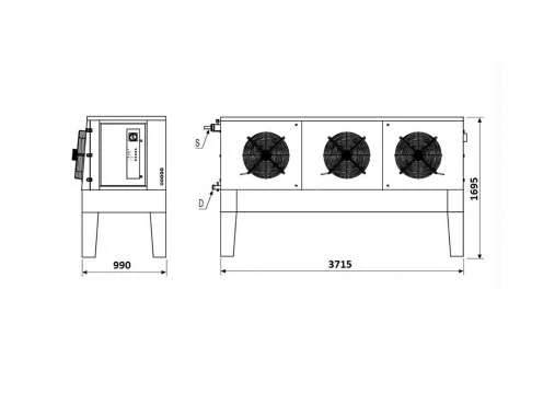 Сплит-система RIVACOLD SXM363Z052RVC Сплит-система RIVACOLD SXM363Z052RVC