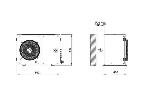 Сплит-система RIVACOLD THUM135Z2111RVC Сплит-система RIVACOLD THUM135Z2111RVC