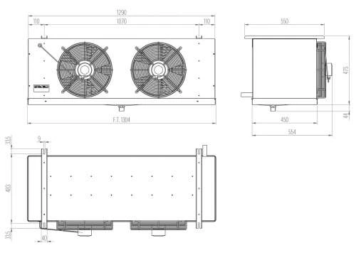 Сплит-система RIVACOLD THCM145Z0412RVC Сплит-система RIVACOLD THCM145Z0412RVC