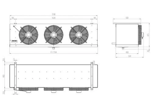 Сплит-система RIVACOLD THCL245Z0312RVC Сплит-система RIVACOLD THCL245Z0312RVC