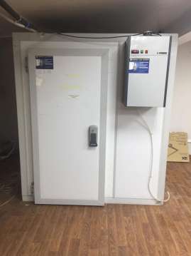 Холодильная камера 1960х1960х2200 среднетемпературная (-10...+10) левая дверь БУ