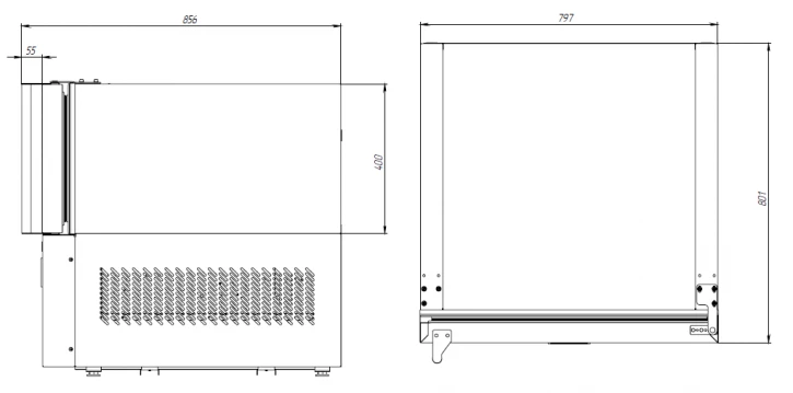 Шкаф шоковой заморозки Polair-Grande CR3-G