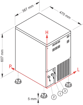 Льдогенератор NTF SL 50 W