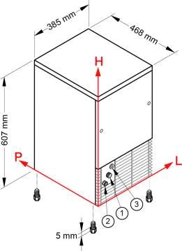 Льдогенератор NTF IFT 54A Льдогенератор NTF IFT 54A