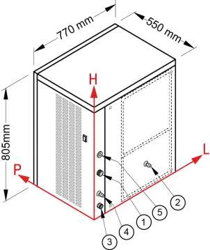 Льдогенератор NTF CV 950 A