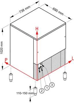 Льдогенератор NTF SLT 290 W