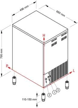 Льдогенератор NTF SLF 225 W