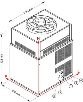 Льдогенератор NTF SM 4500 A