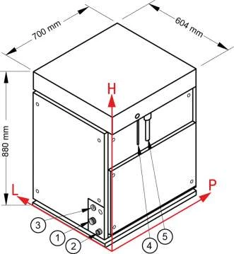 Льдогенератор NTF SPLIT 1750