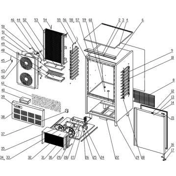 Шкаф шоковой заморозки для мяса TEFCOLD BLC10 Шкаф шоковой заморозки для мяса TEFCOLD BLC10