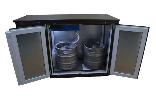 Кегератор BERK на 2 кега барная стойка