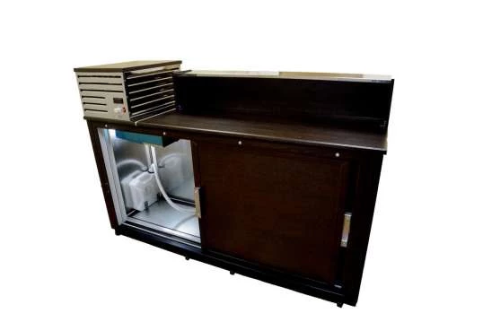 Кегератор BERK на 4 кеги барная стойка