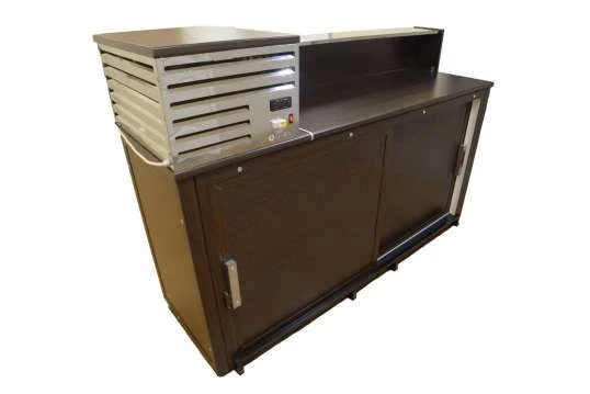 Кегератор BERK на 4 кеги барная стойка