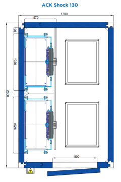 Камера шоковой заморозки АСК Shock 130