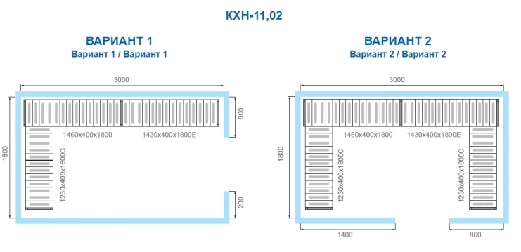 Холодильная камера Polair КХН-11,02