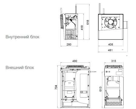 Холодильная сплит-система Polair Standard SM 111 SF Холодильная сплит-система Polair Standard SM 111 SF