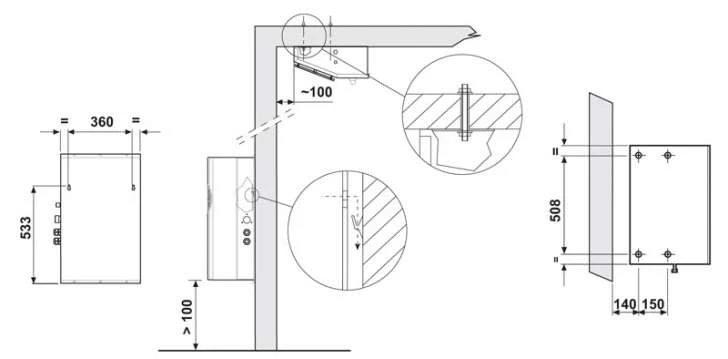 Холодильная сплит-система Zanotti MGS 110872F Холодильная сплит-система Zanotti MGS 110872F