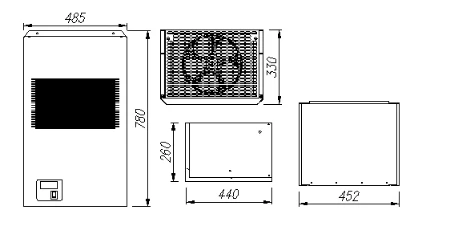 Холодильная сплит-система Полюс СС 109 Холодильная сплит-система Полюс СС 109