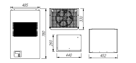 Холодильная сплит-система Полюс СС 115 Холодильная сплит-система Полюс СС 115