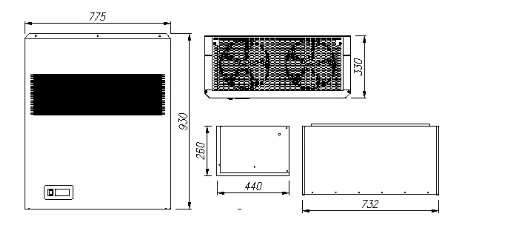 Холодильная сплит-система Полюс СН 211 Холодильная сплит-система Полюс СН 211