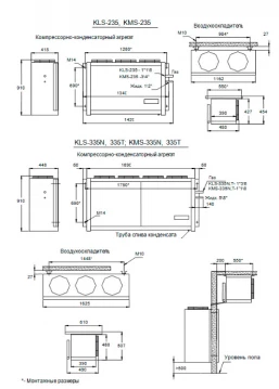 Холодильная сплит-система Ариада КMS 235 Холодильная сплит-система Ариада КMS 235