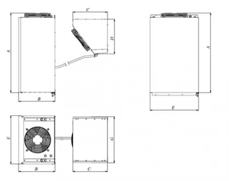 Холодильная сплит-система Север MGS 105 S Холодильная сплит-система Север MGS 105 S