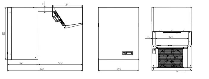 Холодильный моноблок МХМ MMN 108 Холодильный моноблок МХМ MMN 108
