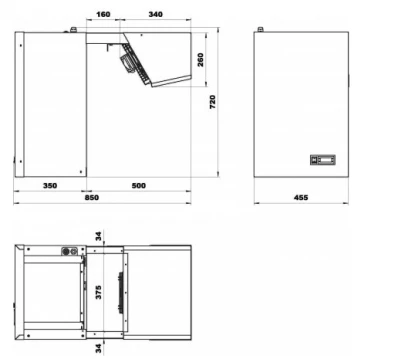 Холодильный моноблок МХМ MMN 114 Холодильный моноблок МХМ MMN 114