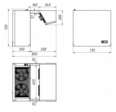 Холодильный моноблок МХМ МMN 222